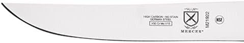 Mercer Culinary M21922 Genesis 5-Inch Non-Serrated Steak Knife,Black