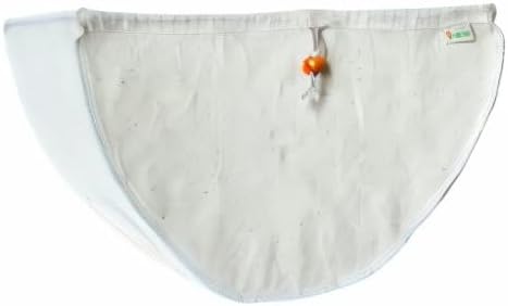 Greek Yogurt Strainer Pouch, Organic Cotton (16"X9") / Reusable Cheesecloth Alternative