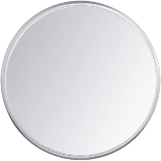 Restaurantware Met Lux 18 Inch Commercial Pizza Pan 1 Coupe Style Pizza Cooking Tray - Heavy-Duty 18-Gauge Aluminum Round Baking Tray Oven-Baking For Pizzas & More