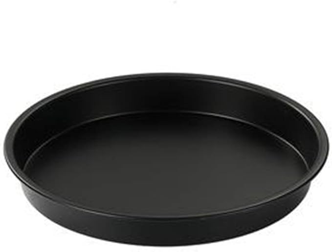 2pcs/set Universal Air Fryer Accessory Set, Include Steel Air Fryer Pizza Pan and Baking Cake Barrel, Nonstick Coating, Air Fryer Baking Pan For Gourmia
