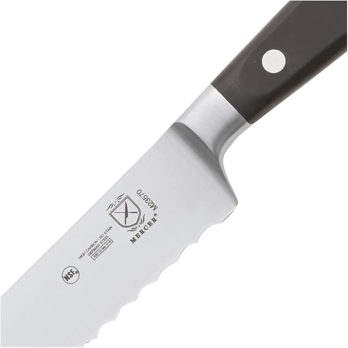 Mercer Culinary M23570 Renaissance, 8-Inch Bread Knife