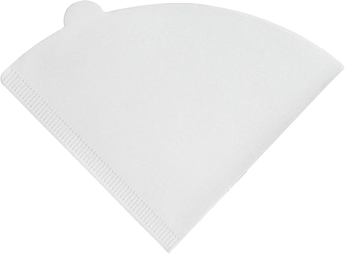 V60 Coffee Filters, 300 Count Size 02 Pour Over Coffee Filter, 1-4 Cups Disposable Cone Paper Coffee Filters 2, Compatible with Conical Shaped Dripper and Drip Coffee Maker (White)