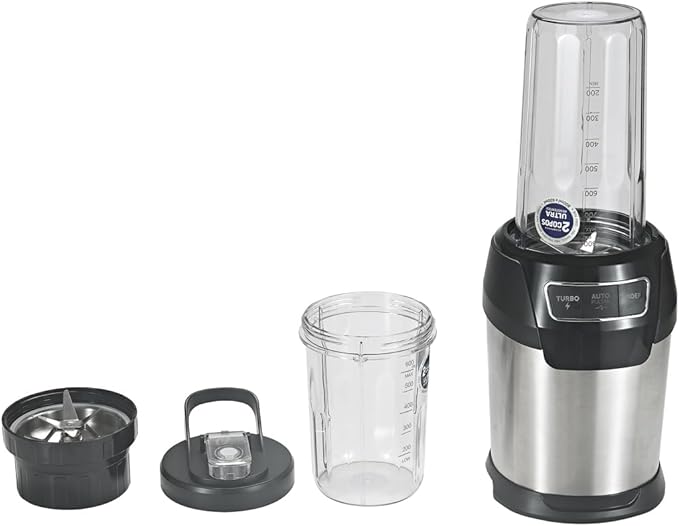 1000W High-Speed Personal Blender - 2 BPA-Free Cups (20oz & 27oz) for Smoothies, Shakes, Ice Crushing, Coffee & Spices | One-Touch Controls, Portable & Safety Lock
