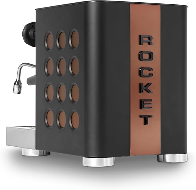 Rocket Espresso Appartamento TCA Espresso Machine (Black/Copper)