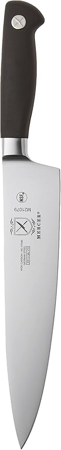 Mercer Culinary M21079 Genesis 9-Inch Short Bolster Chef's Knife,Black