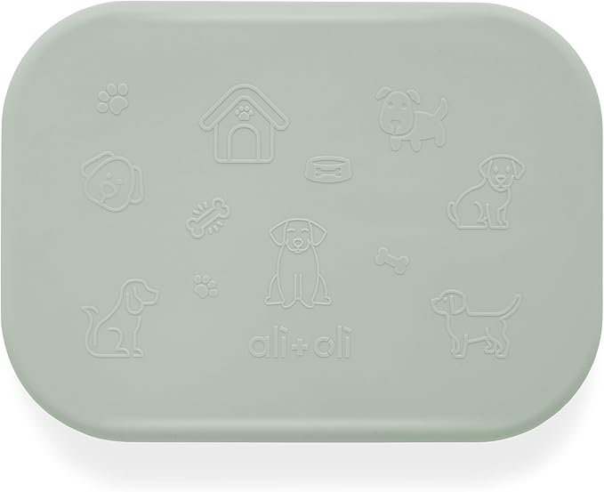 Ali+Oli Silicone Bento Box (Puppy) Lunch Box for Kids, Toddlers, Preschoolers & Adults | BPA-Free and Spill-Proof | Ideal for School, and On-the-Go Meals| Perfect for Lunch, Snacks, and Meals