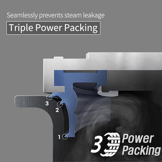 CRS-FWK0640WUS | Automatic Dual Heating Pressure Rice Cooker 6 Cup (Uncooked) (1.14 quarts): 6 person serving / per use | High/Non-Pressure | Triple Power Packing | Easy Open Handle | Stainless Cover | Auto Steam Clean | White