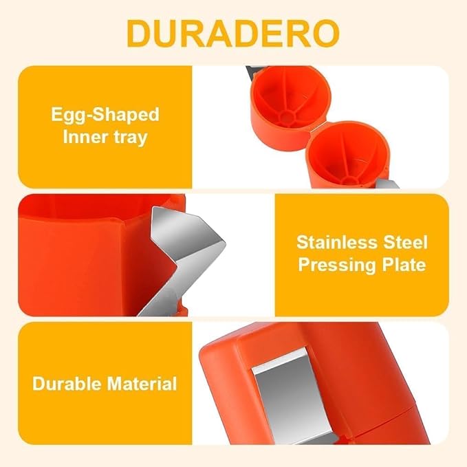 3 PCS Egg Shell Opener, Egg Separator for Raw Eggs, Handheld Eggs Breaker, Multifunctional Egg Cutter Tool, Egg Cracker and Separator for Home Kitchen Gadgets