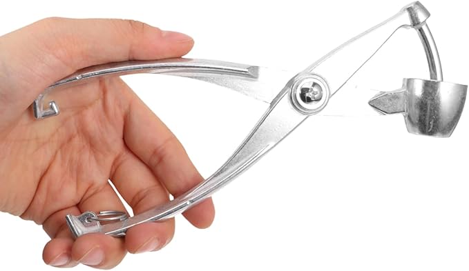 Heavy Duty Cherry Pitter & Olive Corer Tool - Stainless Steel Cherry Pit Remover for Efficient & Olive Pitting - for Making Jam and Dishes