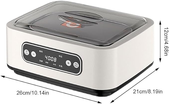 Yogurt Maker Machine,Probiotic Yogurt Maker Machine,Yogurt Maker with Temperature Control,Yogurt Heater,Automatic Yogurt Maker Machine 36 Hours Adjustable Time Probiotic Incubator