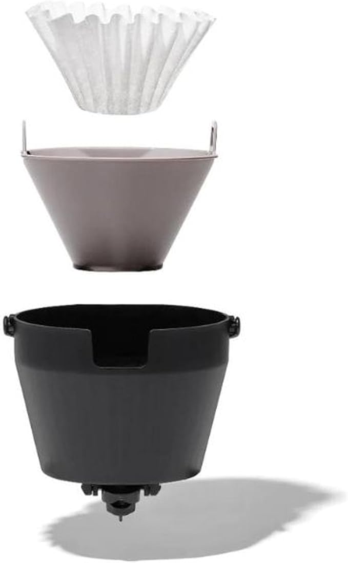100 Count Coffee Filters,Paper Filter Compatible With OXO Brew 8-Cup Coffee Maker,Work With Single-Serve Accessory Brew Basket For 1-4 Cups (1-4 Cup)