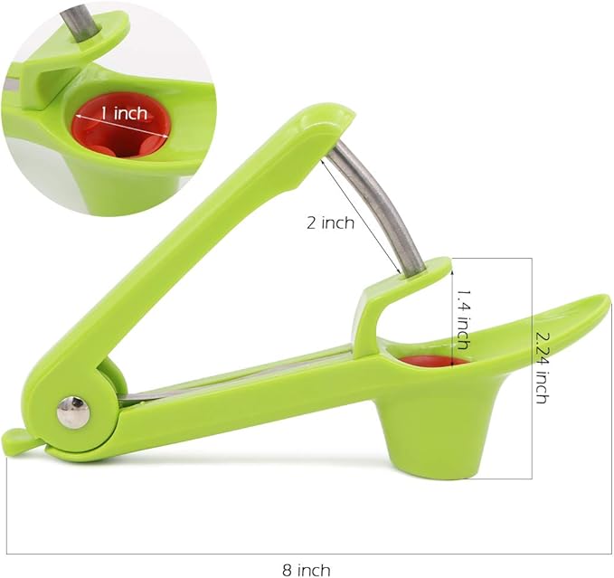 2 Pcs Cherry Pitter Tool Olives Pitter Device Cherry Stoner Core Seed Remover Fruits Corer for Kitchen Accessories Gadgets Tools