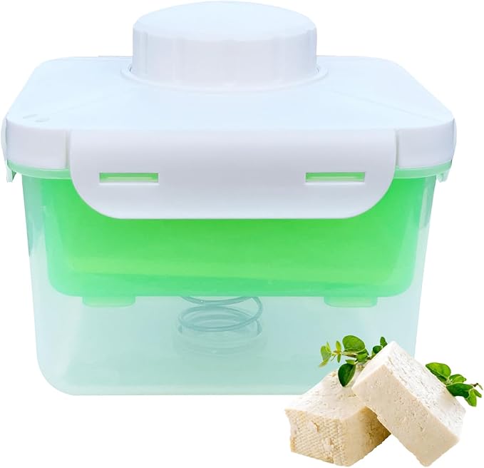 Tofu Press,Adjustable Tofu Press for All Kinds of Tofu and Cheese,Easily Remove Water from Silken/Firm/Extra Firm Tofu,Dishwasher Safe & BPA-Free,Elevate Your Dishes