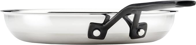 KitchenAid Polished Stainless Steel Frying Pan Set/Skillets