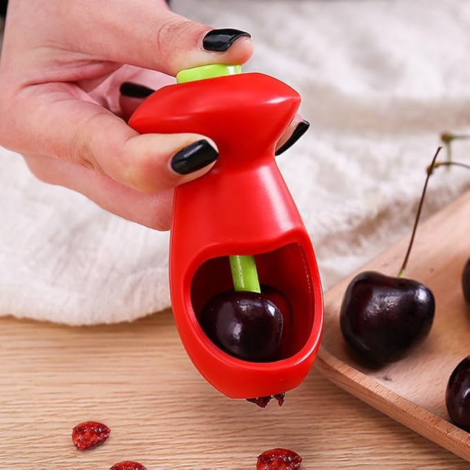 HEMOTON Cherry Pitter Fruit Core Remover Tool Kitchen Gadget for Quick Cherry and Fruit Core Removal Design for Home Use
