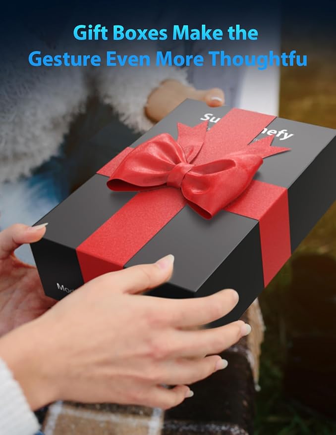 Immersion Blender Handheld Hand Blender, Speed Settings, Stainless Steel, Black