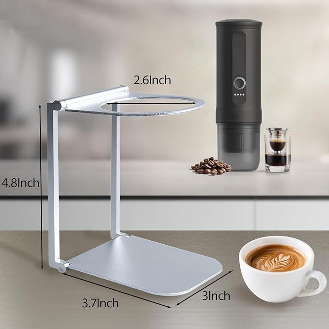 Stand Compatible with Outin Nano -Foldable Aluminum Espresso Coffee Machine Stand Accessories Compatible with Outin