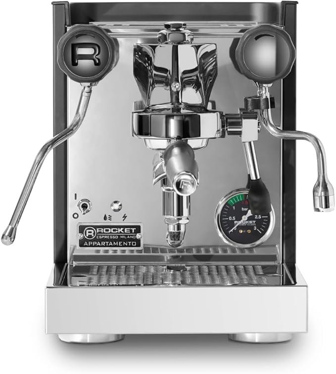 Rocket Espresso Appartamento TCA Espresso Machine (Black/Black)