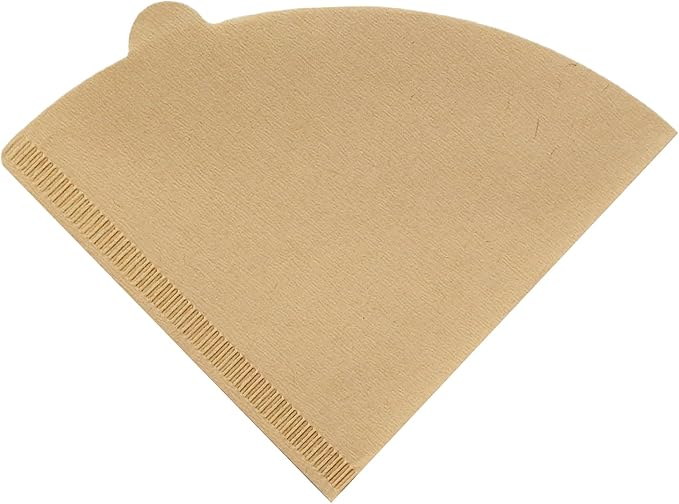 V60 Coffee Filters, 300 Count Size 02 Pour Over Coffee Filter, 1-4 Cups Disposable Cone Paper Coffee Filters 2, Compatible with Conical Shaped Dripper and Drip Coffee Maker (Natural)