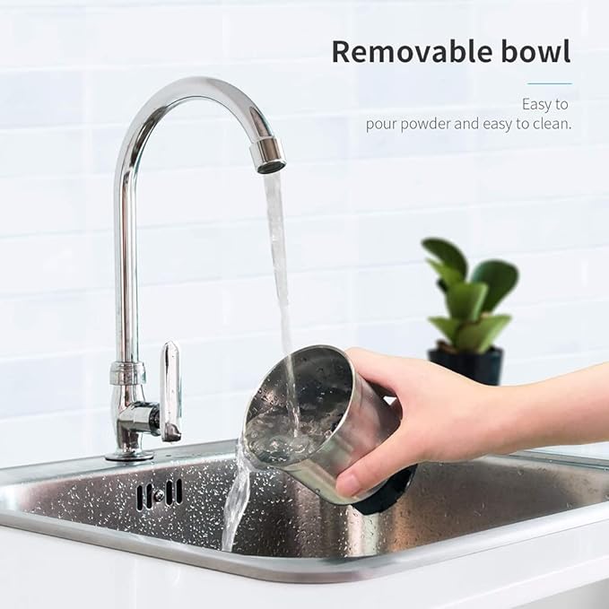 SHARDOR Coffee Grinder Electric, Spice, Herb, Grinder for Coffee Bean Spices and Seeds with 2 Removable Stainless Steel Bowls, Black