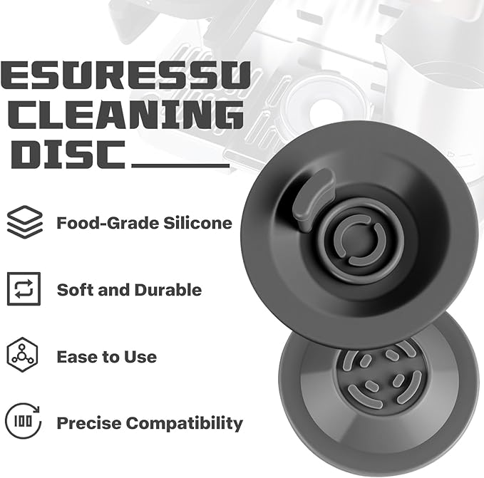 Espresso Cleaning Disc and 12pcs Cleaning Tablets for Ninja Luxe Cafe Accessories