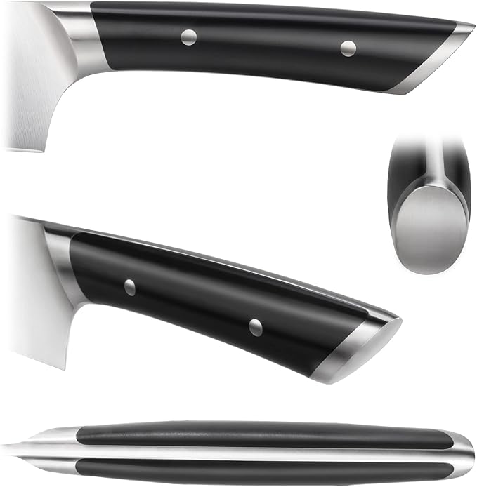 Cangshan HELENA Series German Steel Forged Starter Knife Set (Black, 3-Piece)