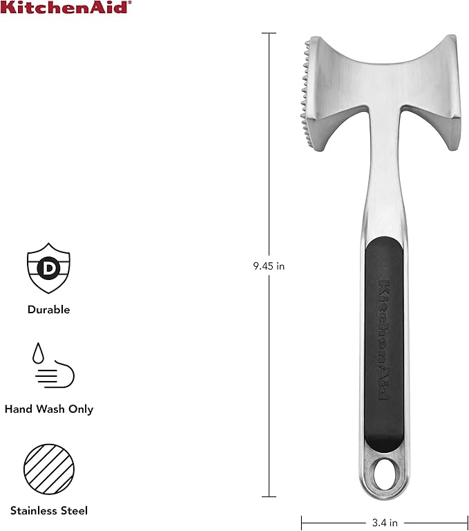 KitchenAid Meat Tenderizer + Can Opener/Bottle Opener Bundle (Black)