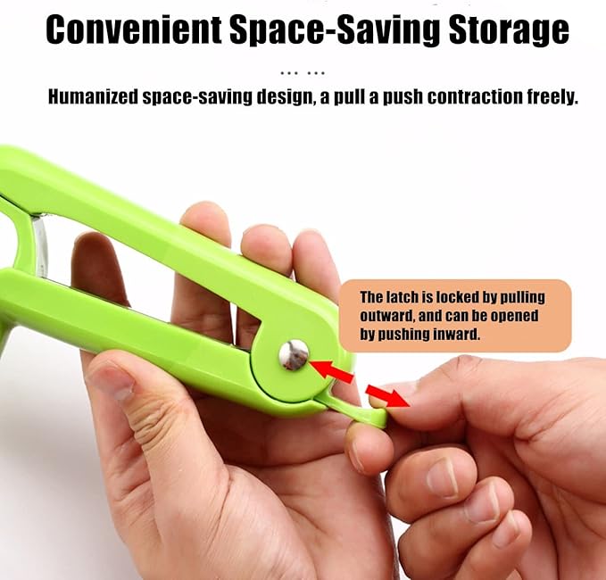 2pcs Cherry Pitter Tool, Cherry Pit Remover, Multi-Function Fruit Corer and Remover, Cherry Corer Pitter Tool for Jam (Green)