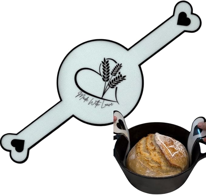 Sourdough Accessory Kit by Made With Loave | Sling, Scissors, Twine, Flour Duster, Bowl Cover & Stencil