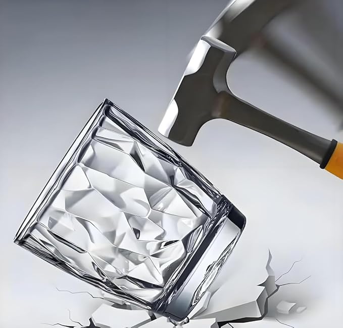 15 Oz Unbreakable Tritan Drinking Glasses Shatterproof Acrylic Glasses Drinkware BPA Free Hard Plastic Cups Reusable Kitchen Water Glasses Drinking Set of 6 (Clear)