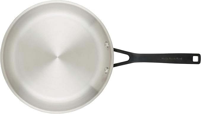 KitchenAid Polished Stainless Steel Frying Pan Set/Skillets
