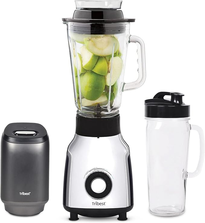 Tribest Glass Personal Vacuum Blender PBG-5001-A Antioxidation Vacuum Blender