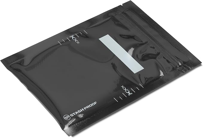 5" x 8" Recloseable Zip Storage Bag (100 Count) 5.5 Mil Durable - BPA Free Commerical Food Grade Reusable Resealable Zipper Vacuum Seal (Black and Black)