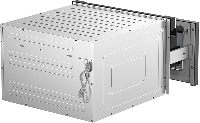 GASLAND 1.2 cu. ft. Microwave Drawer 24 Inch, 1000W Built in Drawer Microwave, Under Counter Microwave, Under The Cabinet Microwave with 11 Custom Cooking Levels, Touch Controls, Stainless Steel