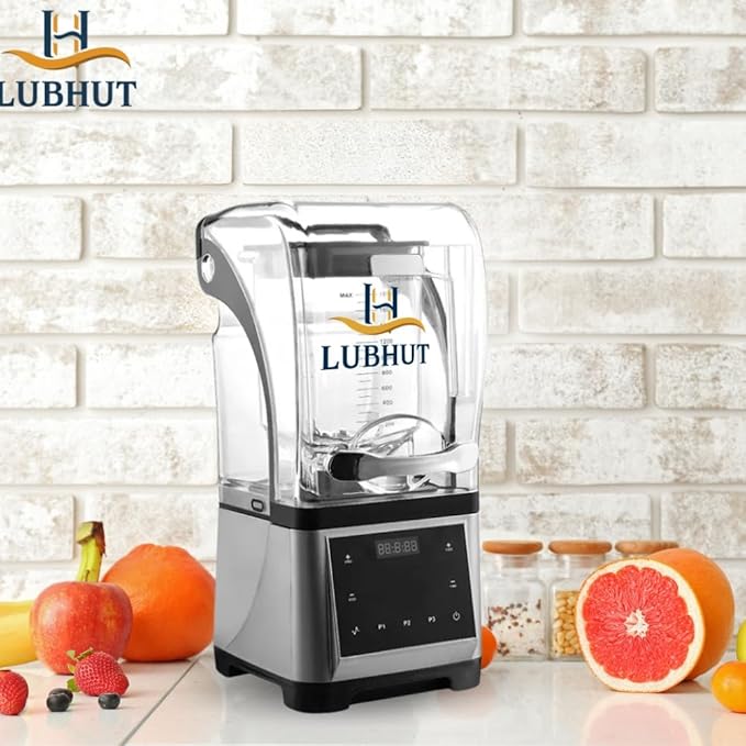 Heavy-Duty 1800W professional Blender Mixer Multi-speed and function Juicer, Food Processor & Smoothie Maker with Leak-Proof 1.8 litters Jar, Stainless-Steel Blades, Touch Control, Long life