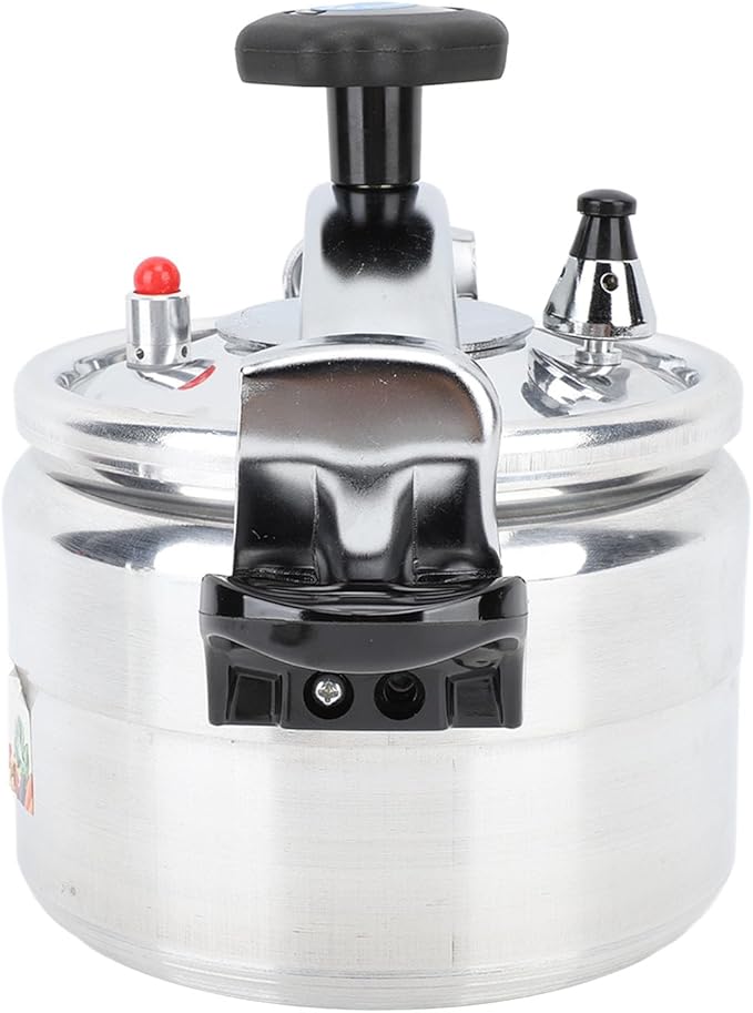 Haofy Large Capacity Pressure Cooker, Aluminum Alloy, Quick Cooking, Anti Stick Coating, Safety Design, Thickened, Commercial Household Use (9L)