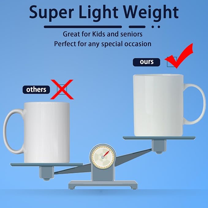 Chulan Bone China Coffee Mugs, 14oz White Coffee Mugs Set of 2, Over 45% Bone Content Ceramic Mug for Cocoa, Lightweight Break Resistant Porcelain Latte Mugs with Large Handle, Dishwasher & Oven Safe