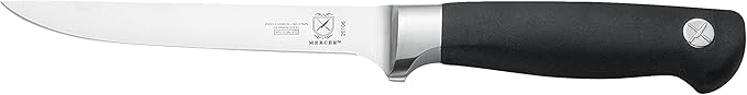 Mercer Culinary M20106 Genesis 6-Inch Boning Knife , Black