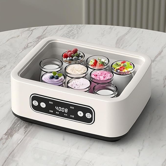 Yogurt Maker Machine,Probiotic Yogurt Maker Machine,Yogurt Maker with Temperature Control,Yogurt Heater,Automatic Yogurt Maker Machine 36 Hours Adjustable Time Probiotic Incubator