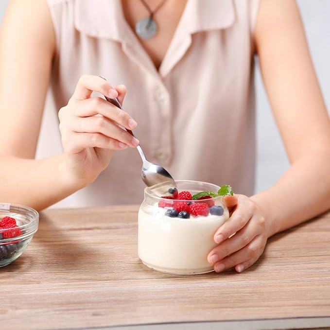 Bear Yogurt Maker Glass Jar with Lid 1QT for Yogurt Maker Machine/ C10T1 Yogurt Maker Replacement