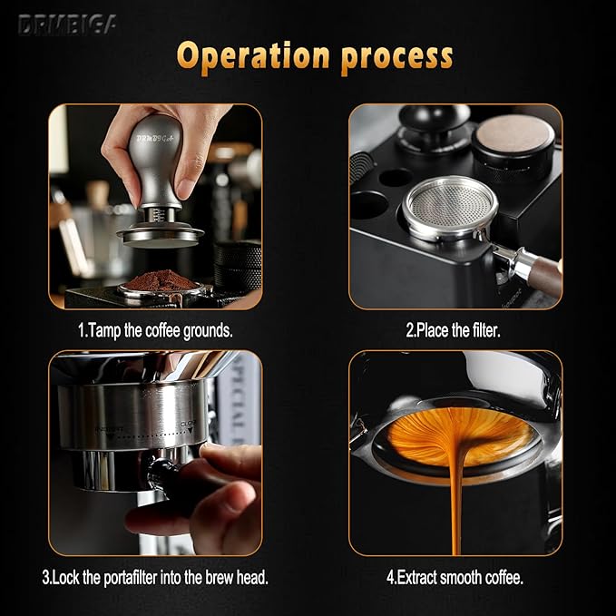 53.3mm Espresso Puck Screen 2 Pack - 3rd Generation Dual-Layer Coffee Filter Screen, 0.8mm Thick with 0.15mm Fine Mesh, Reusable Stainless Steel Espresso Filter for 54mm Portafilter Baskets