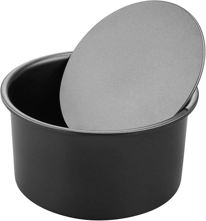 CHEFMADE Round Cake Pan, Nonstick 8-Inch with Removable Loose Bottom Chiffon Bakeware