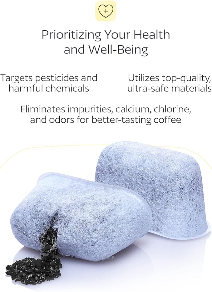 12 Water Filters for Cuisinart Coffee Makers - Replacement Charcoal Water Filters - Fits all Cuisinart Coffee Brewers by GoodCups