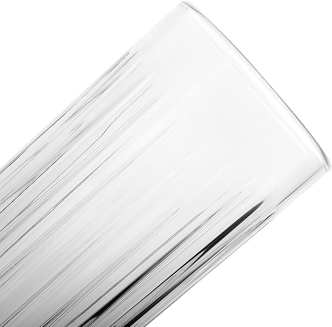 Highball Glasses Set of 6 - Drinking Glasses 13 Ounce - Collins Tall Beverage Cups Glassware for Water Drinks, Beer, Soda, Cocktail