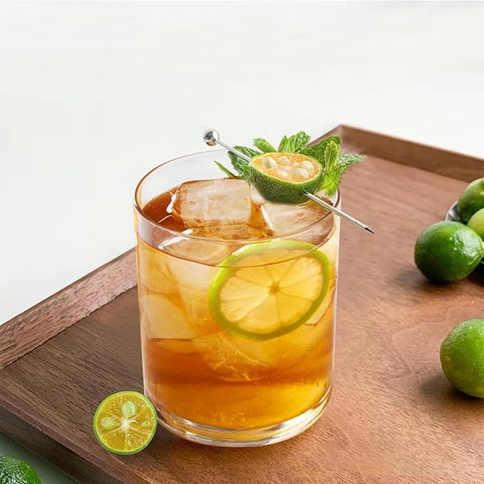 12 Oz Plastic Whiskey Glasses Set of 12, Unbreakable Old Fashioned Glass, Clear Plastic Cocktail Glasses, Plastic Tumblers Reusable Plastic Cups for Bourbon Juice,Dishwasher-safe, BPA-free