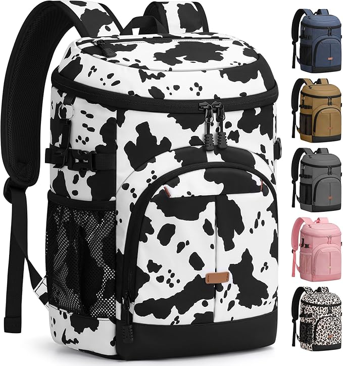 Cooler Backpack for Men Women Insulated Waterproof Backpack Cooler Leak Proof Cooler Bag Lightweight Lunch Backpack for Camping Beach Travel Picnic