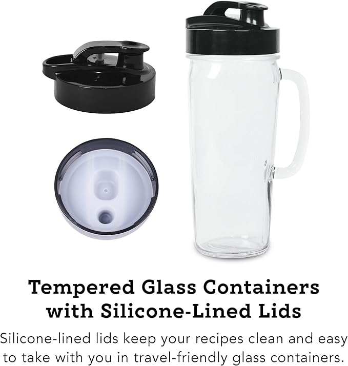 Tribest Glass Personal Vacuum Blender PBG-5001-A Antioxidation Vacuum Blender