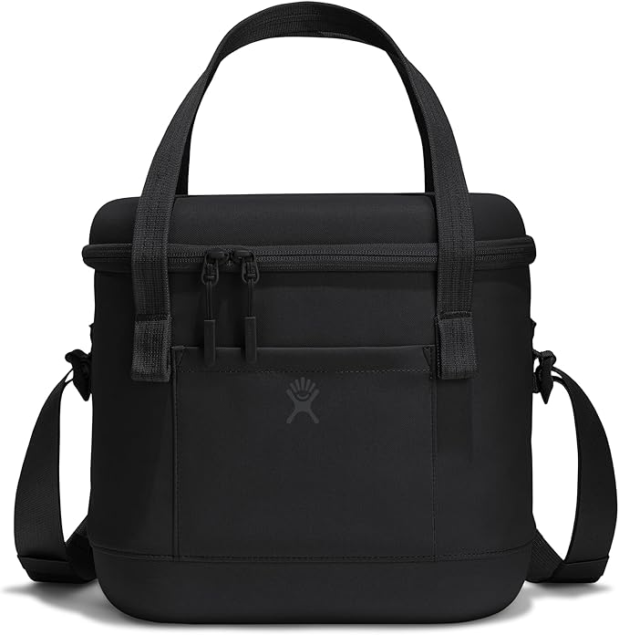 Hydro Flask Cooler Bag for Beach, Beverages and Travel - Insulated Soft Lunch Bag - 12 L Capacity in Black