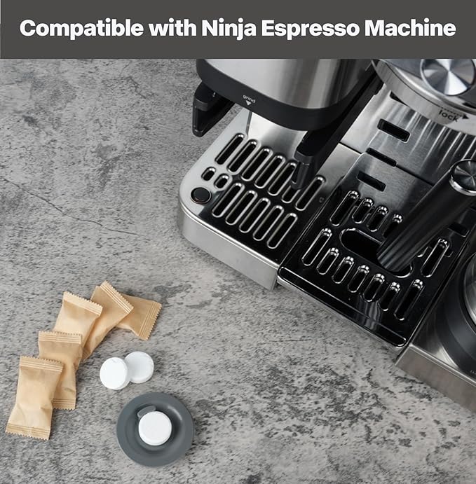 Espresso Cleaning Disc and 12pcs Cleaning Tablets for Ninja Luxe Cafe Accessories