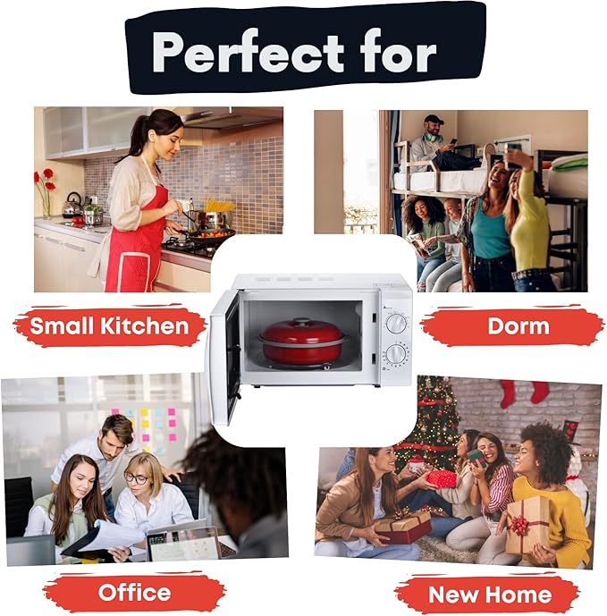 MACONEE Microwave Frying Pan Skillet, Grill & Crisper Pan with Lid Allows You to Fry, Sizzle, and Brown Foods in the Microwave, Micro Cookware for Grilling, Reheating, and Cooking a Variety of Dishes